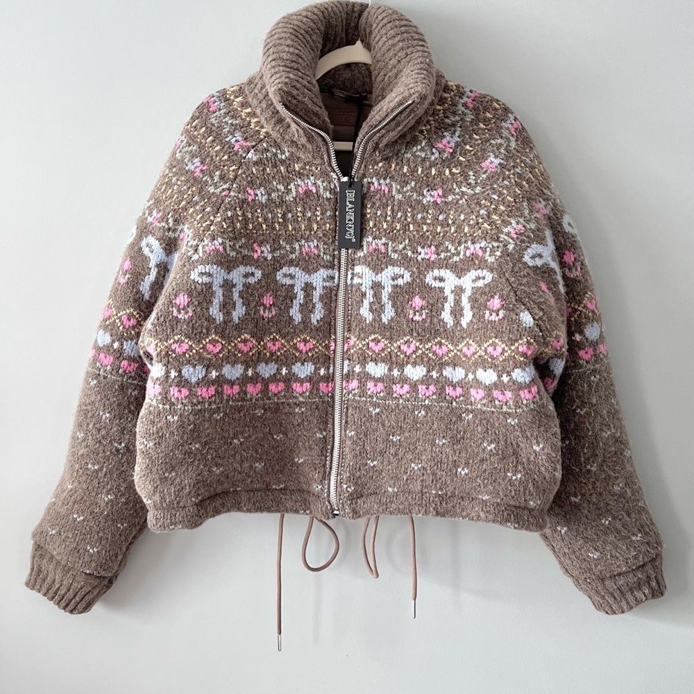 BlankNYC Dream Chaser Jacket | Brown | Size L